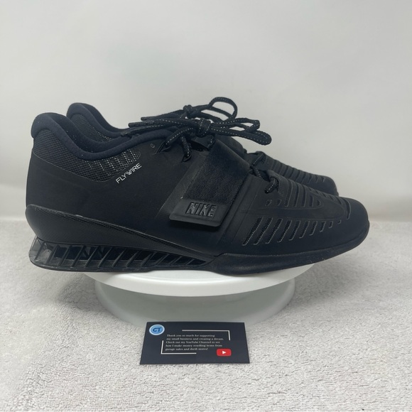 Nike Romaleos 3 Flywire Weightlifting Powerlifting Shoes Men’s 13 852933-004 - Picture 1 of 7